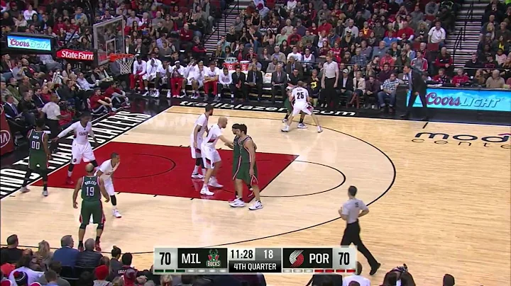 Kendall Marshall Highlights Bucks vs. Blazers 12.17.2014 - 5 Points, 1 Assist
