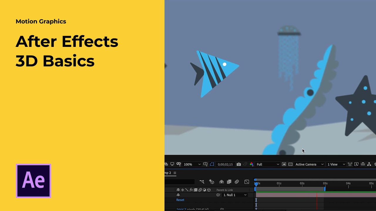 Motion Graphics Tutorial (After Effects 3D Basics) - YouTube