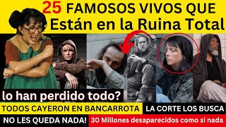 25 Famosos Vivos que lo han Perdido Todo,  Están Actualmente en la Ruina | Lo han perdido Todo