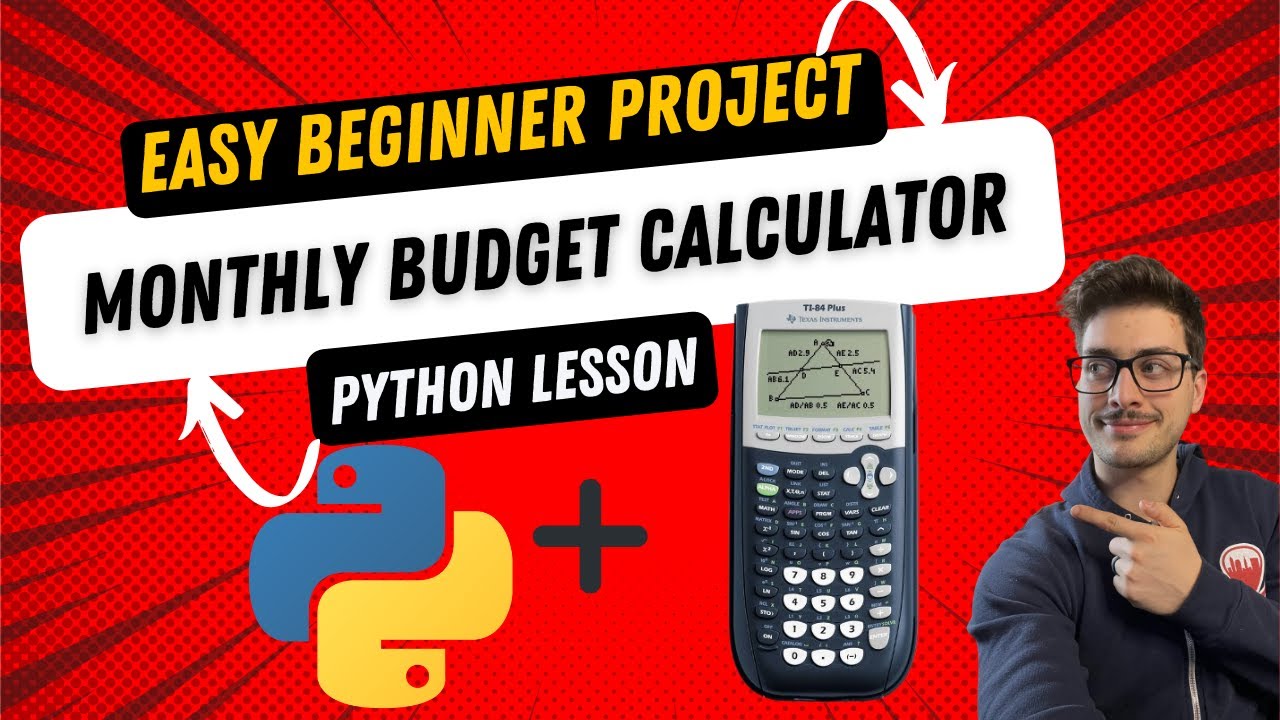 Code a Monthly Budget Calculator Program! Functional and Practical ...