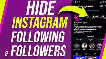 How To Hide Instagram Following and Followers List