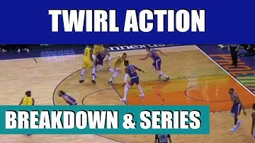TWIRL Action Basketball (Stagger) - Breakdown & Playbook Series