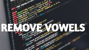 C programming code to remove vowels from a string || Pseudo code || Algorithm