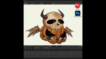 HALLOWEEN PUMPKIN & SKULL TIME ! 🎃🦇 Animation Moho (@mohoanimation  ) #2d #animation #art #halloween