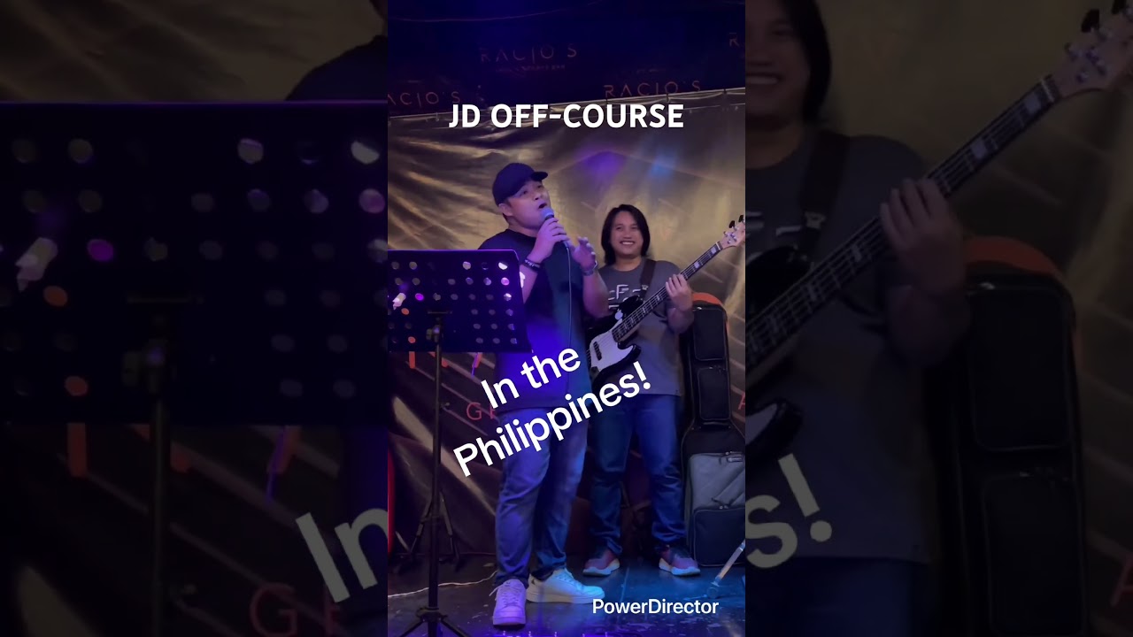 Music from Eskalados and dinner at Racio's Grill and Sports Bar, Angeles City.  