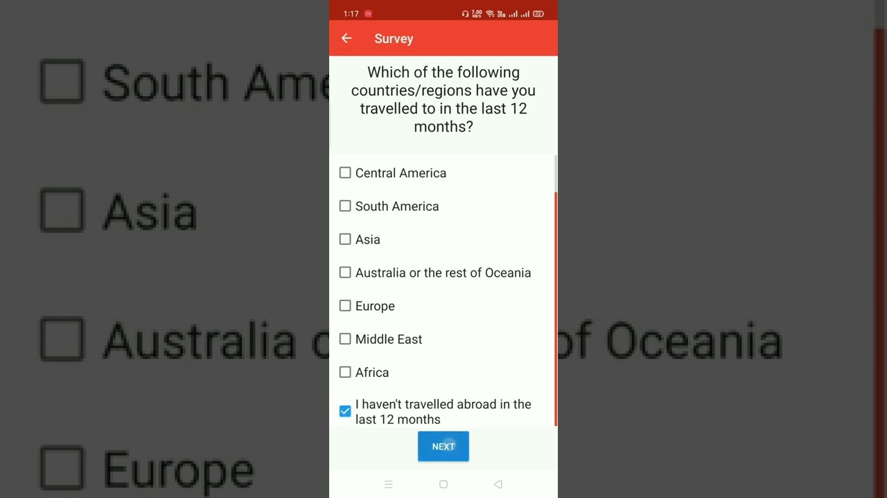Attapoll survey example 