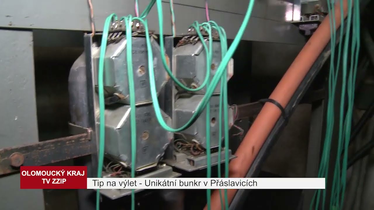 Unikátní bunkr v Přáslavicích