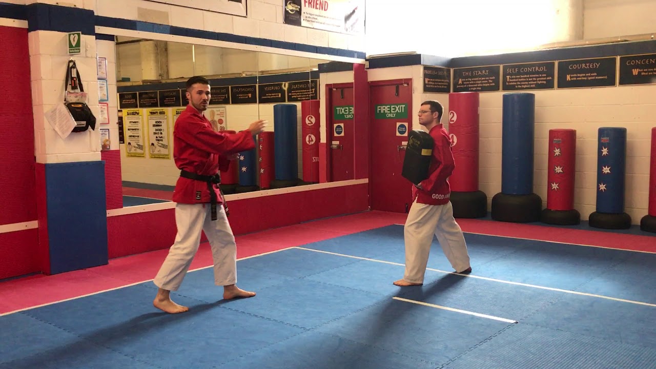 Jumping Front Kick - YouTube