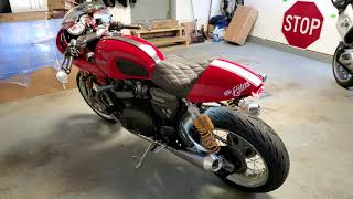 Thruxton R 900RPM idle test
