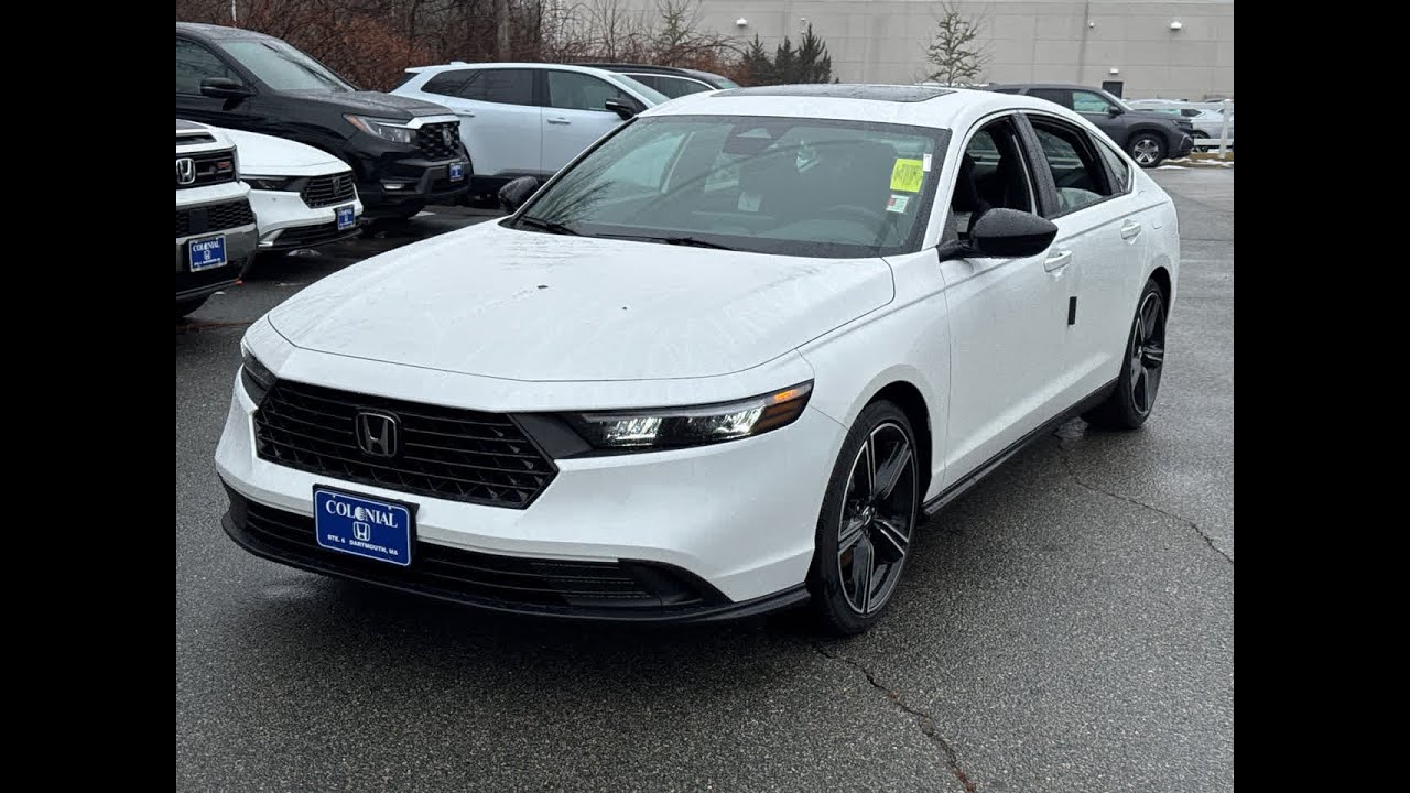 2025 Honda Accord Hybrid Sport Dartmouth, Middle Town, Raynham, Seekonk, West Warwick MA