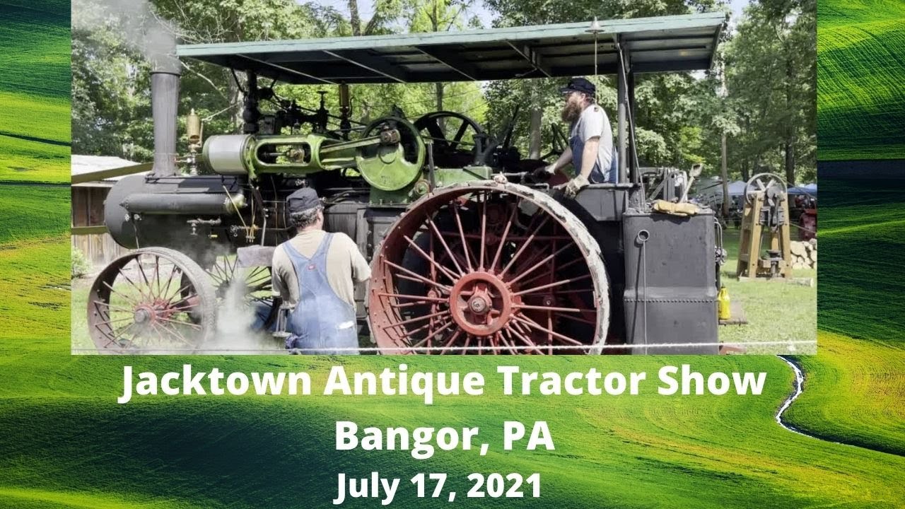 Jacktown Antique Gas Engine and Tractor Show - Tractors Only Video
