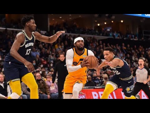 Utah Jazz vs Memphis Grizzlies Full Game Highlights | January 28 | 2022 NBA Season