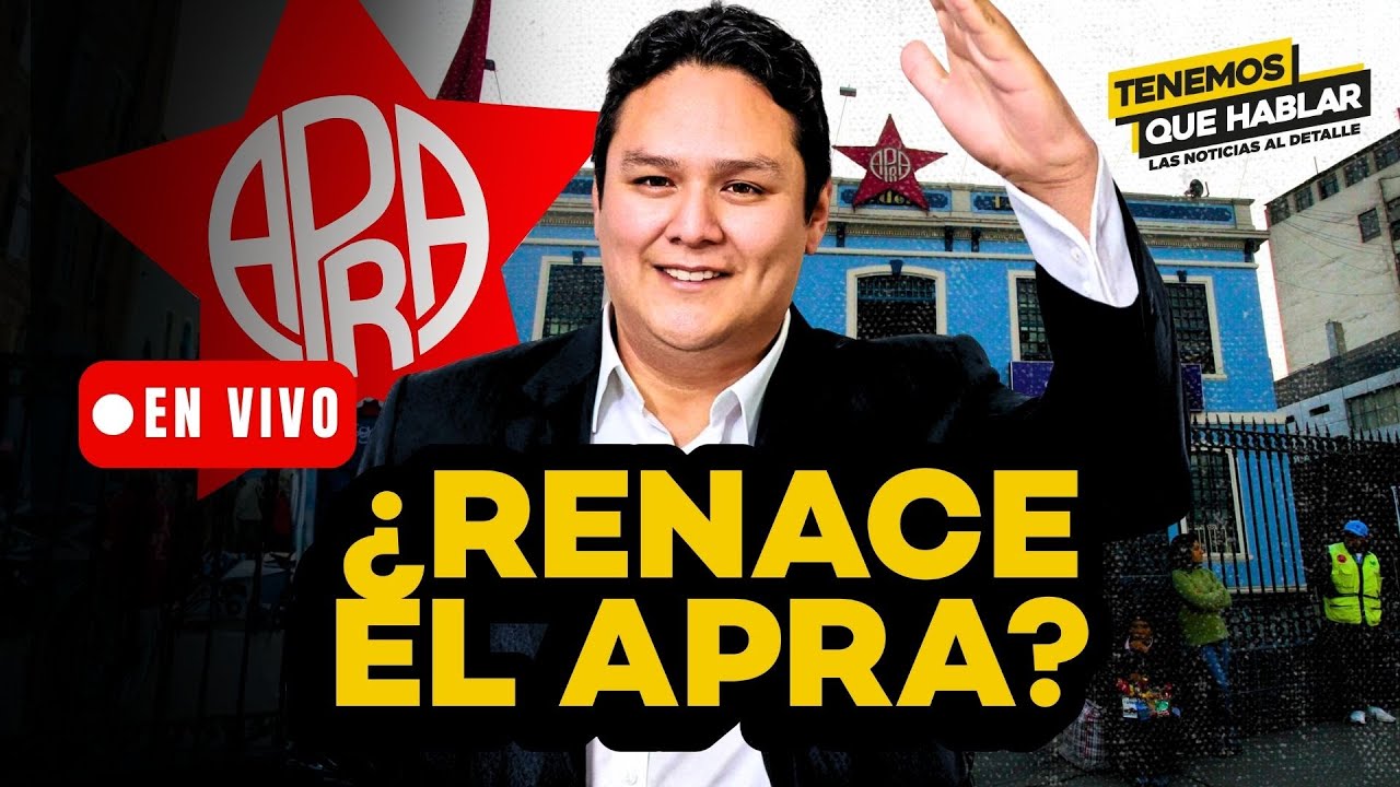 🔴  Enrique Valderrama, el rostro joven del APRA: ¿qué propone el candidato 2026? | TQH EN VIVO