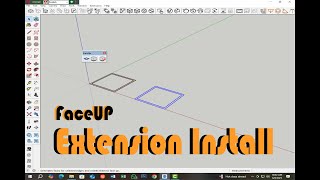 How to Download Extension FaceUp and Install In Sketchup screenshot 5
