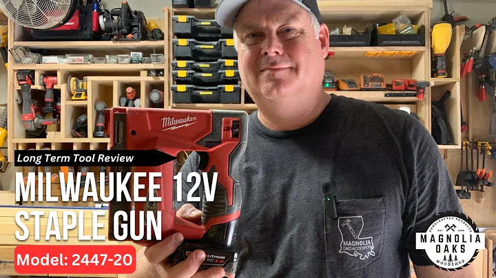 Milwaukee 12 Volt Staple Gun - Model 2447-20 - Long Term Hands On Review