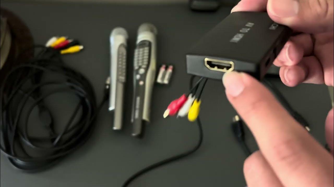 How To Connect Your Magic Sing To A TV Via HDMI YouTube