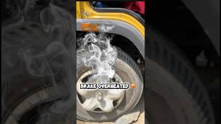 Brake overheated 🥵 #fpy #brake #viralvideo #indian #nepali