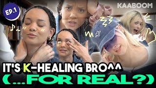 (SUB) [K-Healing Day] EP.01｜Blackswan CRIED again on 'healing day'?!｜ K-한방에 한 방 맞은 한국인 0명 K-걸그룹