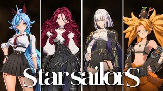 Star Sailors - All Partner & Skills Gameplay (Android/iOS)