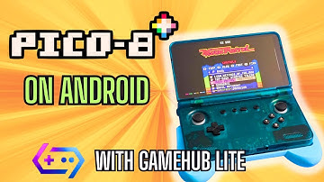 برنامج تعليمي للعبة Pico-8 على نظام Android باستخدام GameHub Lite