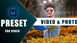 Lightroom Preset For Video Photo Editing Lightroom Mobile Preset Sd Edit
