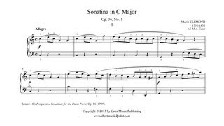 Clementi : Sonatina Op. 36, No. 1 (1/3)