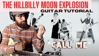 How to play "The Hillbilly Moon Explosion" - Call Me (Blondie Cover) Rockabilly Guitar Tutorial