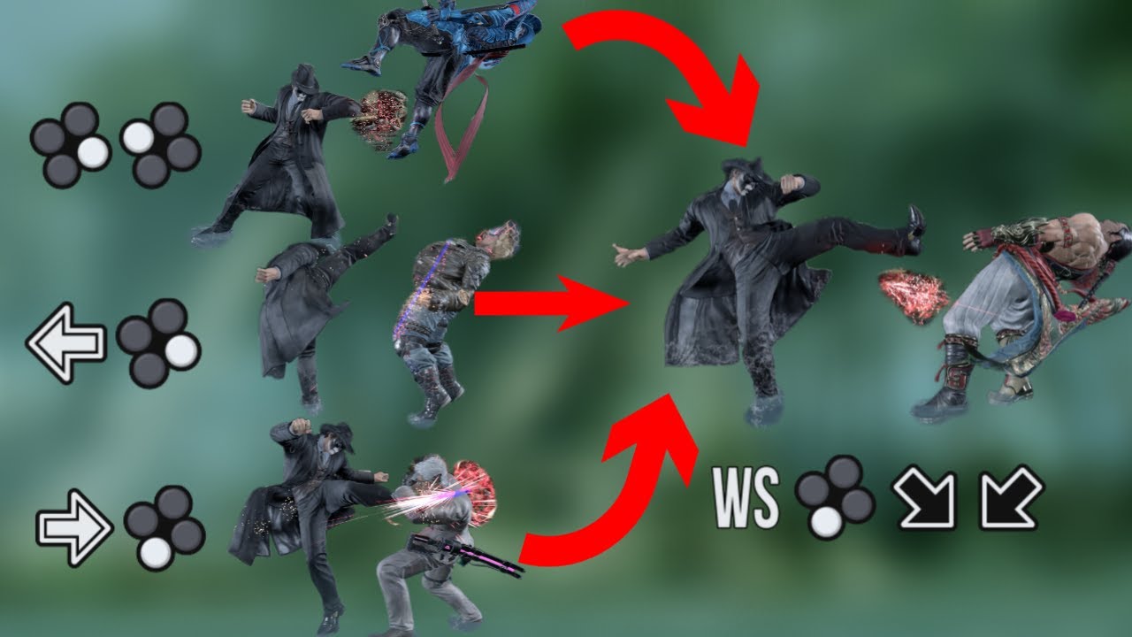 Ways to do WS3 Loops with Shaheen [Counter Hit Launchers P1] (Tekken 8 ...