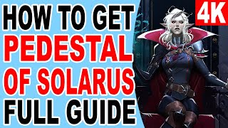 V Rising How to Get Pedestal of Solarus, Soul Shard of Solarus Location