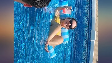 AIWAN LEZHI 2-Pack(Pink,Blue) Premium Swimming Pool Float Hammock, Comfortable review