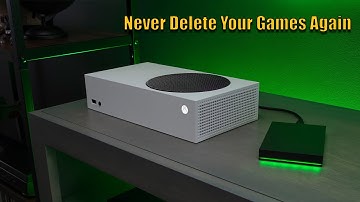 How To Connect An External Hard Drive To Xbox Series X/S