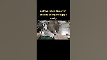 put two labels on the carton box and set the gap easily ,automatic labeling machine,label applicator