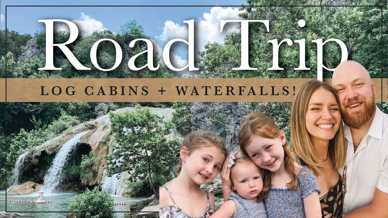 *ROAD TRIP VLOG* Staying in a Log Cabin + Exploring Turner Falls!