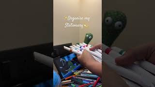 Aesthetic Stationery Organization ✨ | Pens, Pencils &amp; Study Setup Makeup #aesthetic #stationary