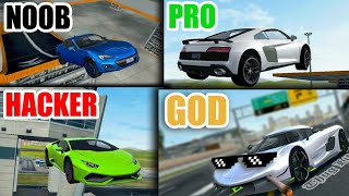 NOOB VS PRO VS HACKER VS GOD || Extreme Car Driving Simulator || 🔥 screenshot 4