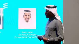 Hazem Alrashed, Mobily Pay VP Tech. & Khaled Joidan, EricssonMEA KAM, at LEAP23 in KSA screenshot 2
