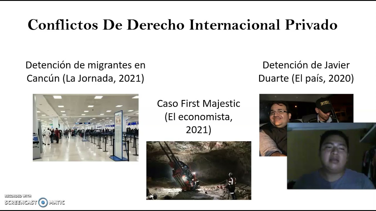 Casos de derecho internacional público y privado - YouTube