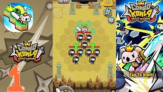 Combo Koala - Battle Checkers Gameplay Walkthrough Part 1 Tutorial (Android,iOS) screenshot 1