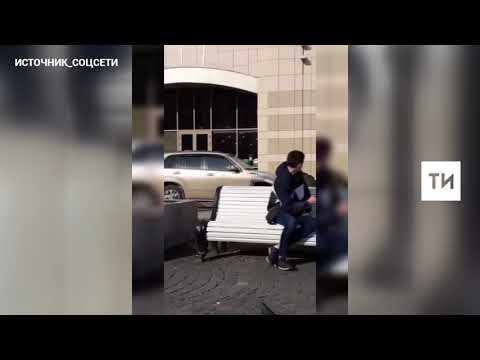 На видео попало, как по пешеходной улице в Казани ездят внедорожники