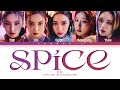 ITZY SPICE Lyrics (Color Coded Lyrics)