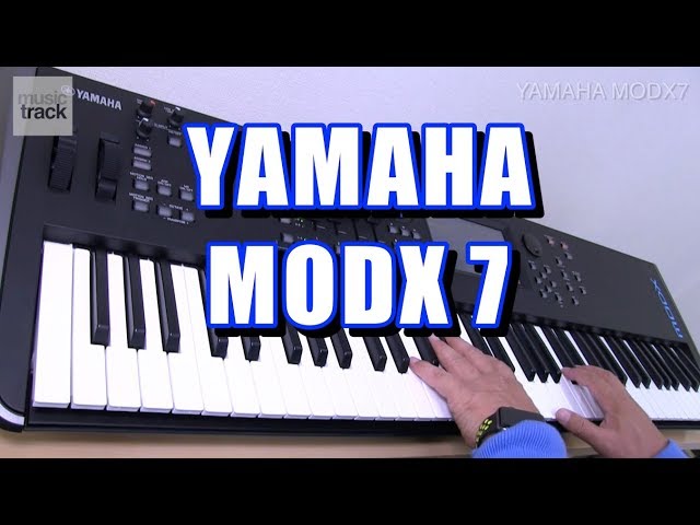 YAMAHA MODX7 Demo & Review - YouTube