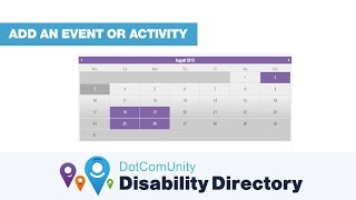 How to - ADD AN EVENT / ACTIVITY TO THE CALENDAR