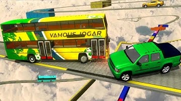Impossible Bus Driving Simulator 3D Game Android Gameplay - Bus Games To Play - Bus Wala Game