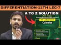 lec -7ll CENGAGE Calculus | Differentiation Chapter Full Solutions | JEE Mains &amp; Advanced |