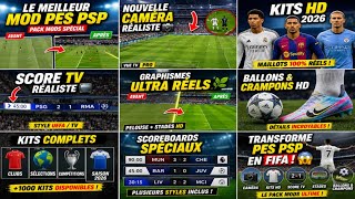 TRANSFORME PES PSP EN FC 26 😳🔥 (MOD PACK COMPLET)
