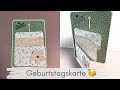 Außergewöhnliche Geburtstagskarte 🥳 mit Action Bastelmaterial