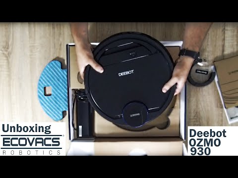 Unboxing du Ecovacs Deebot OZMO 930