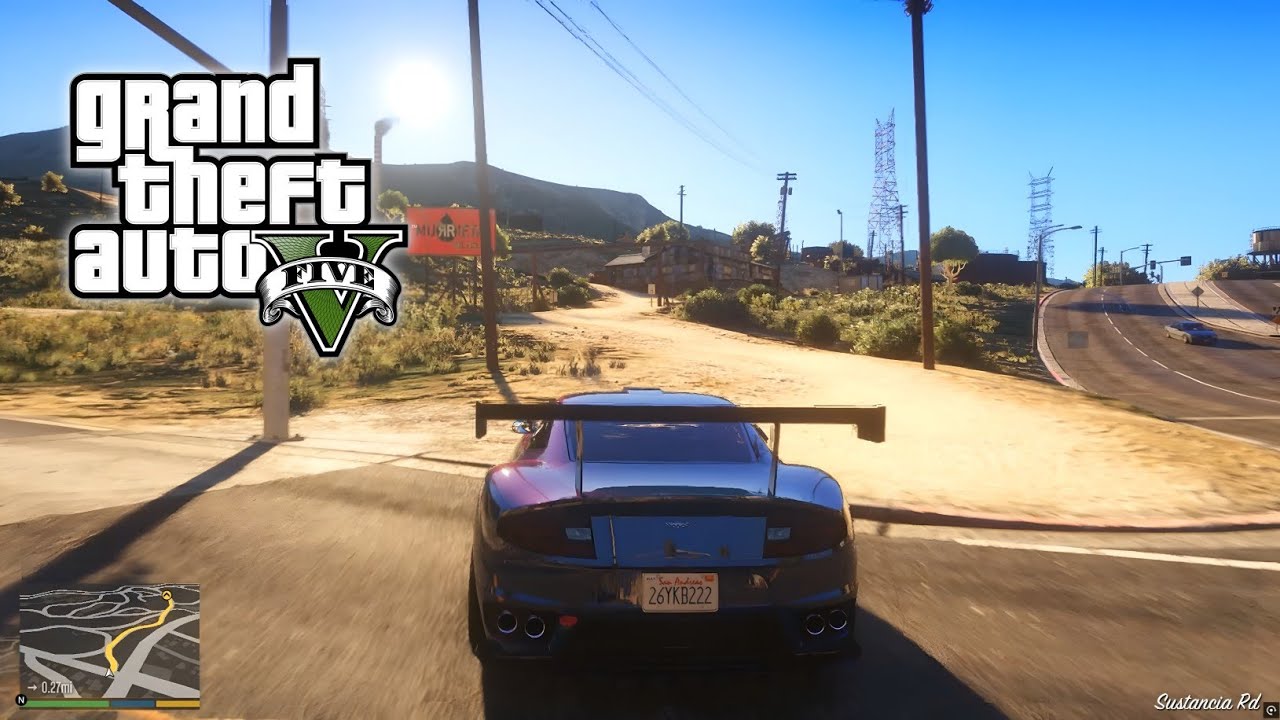 Grand Theft Auto V Enhanced Edition Gameplay Walkthrough part 6 with Natural vision enhanced 