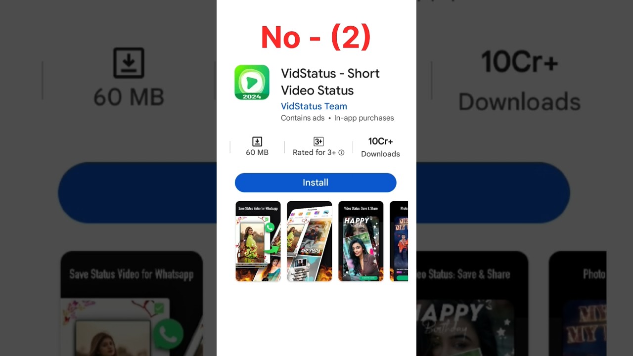 Top-3 Best WhatsApp Status Maker Apps for Android🔥