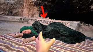 Homeless pregnant woman rescued from cave